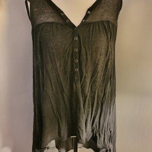 Free People We the Free Charcoal Tunic - Size Small
